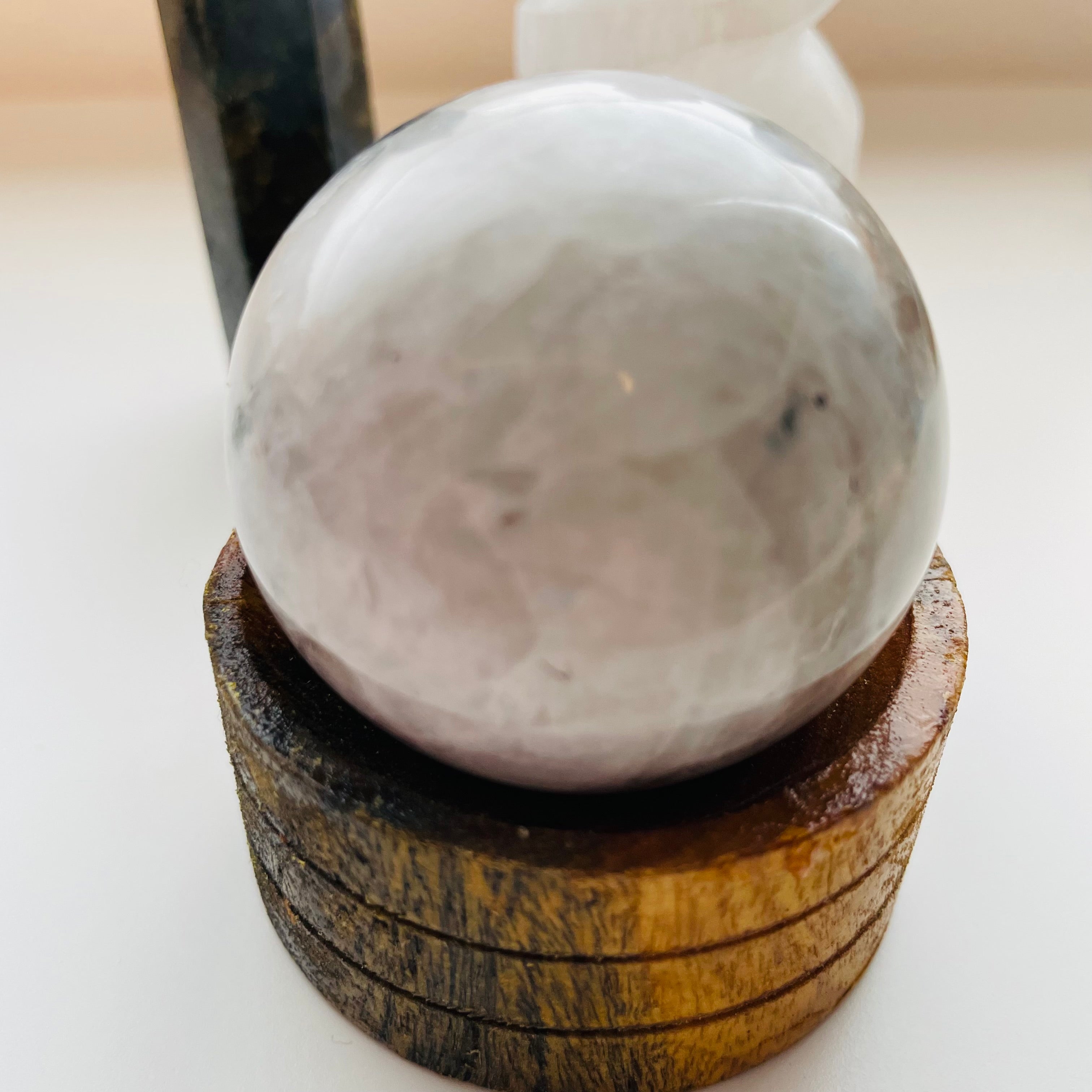 Indian Moonstone Sphere