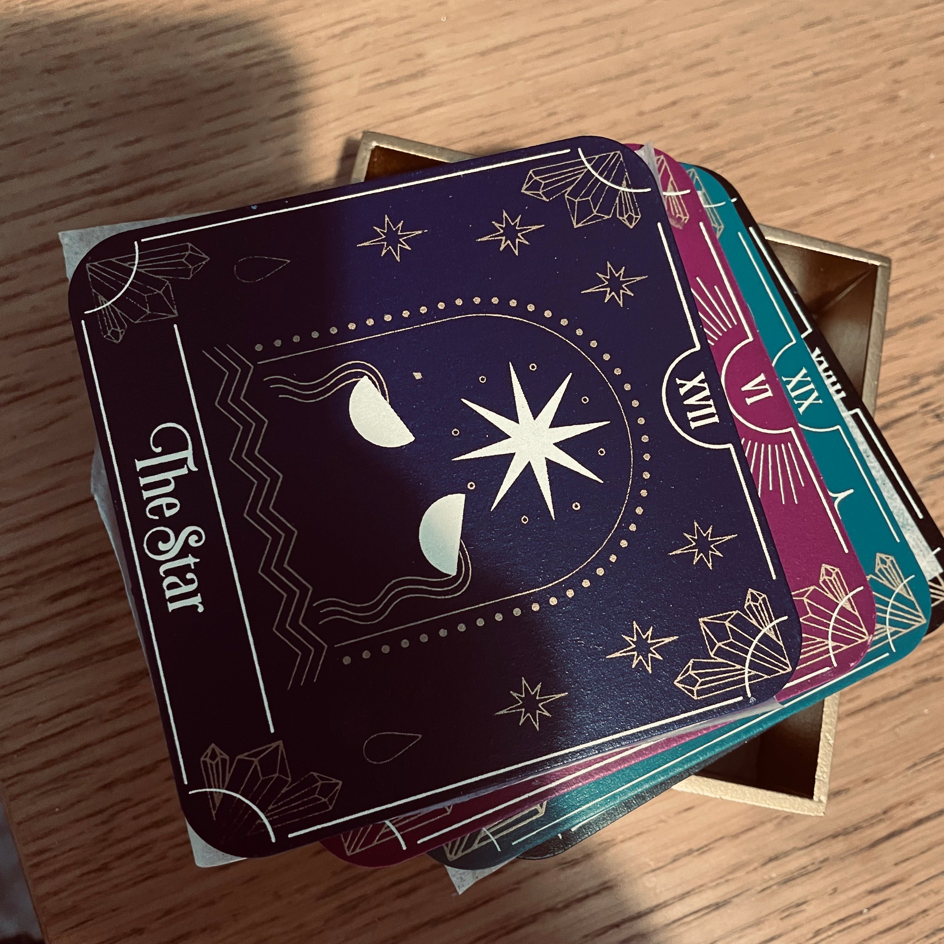 Tarot coasters