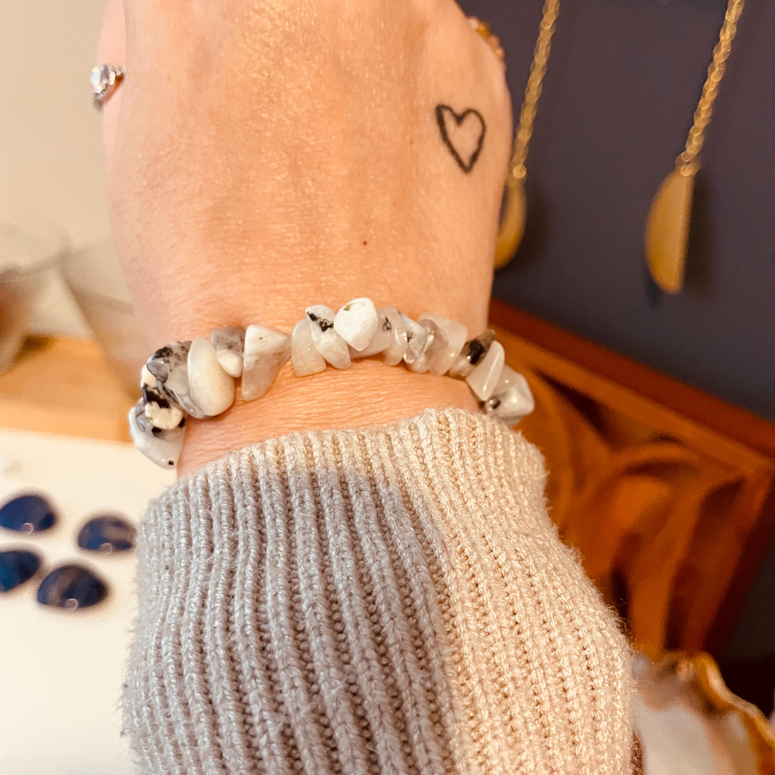 Moonstone bracelet