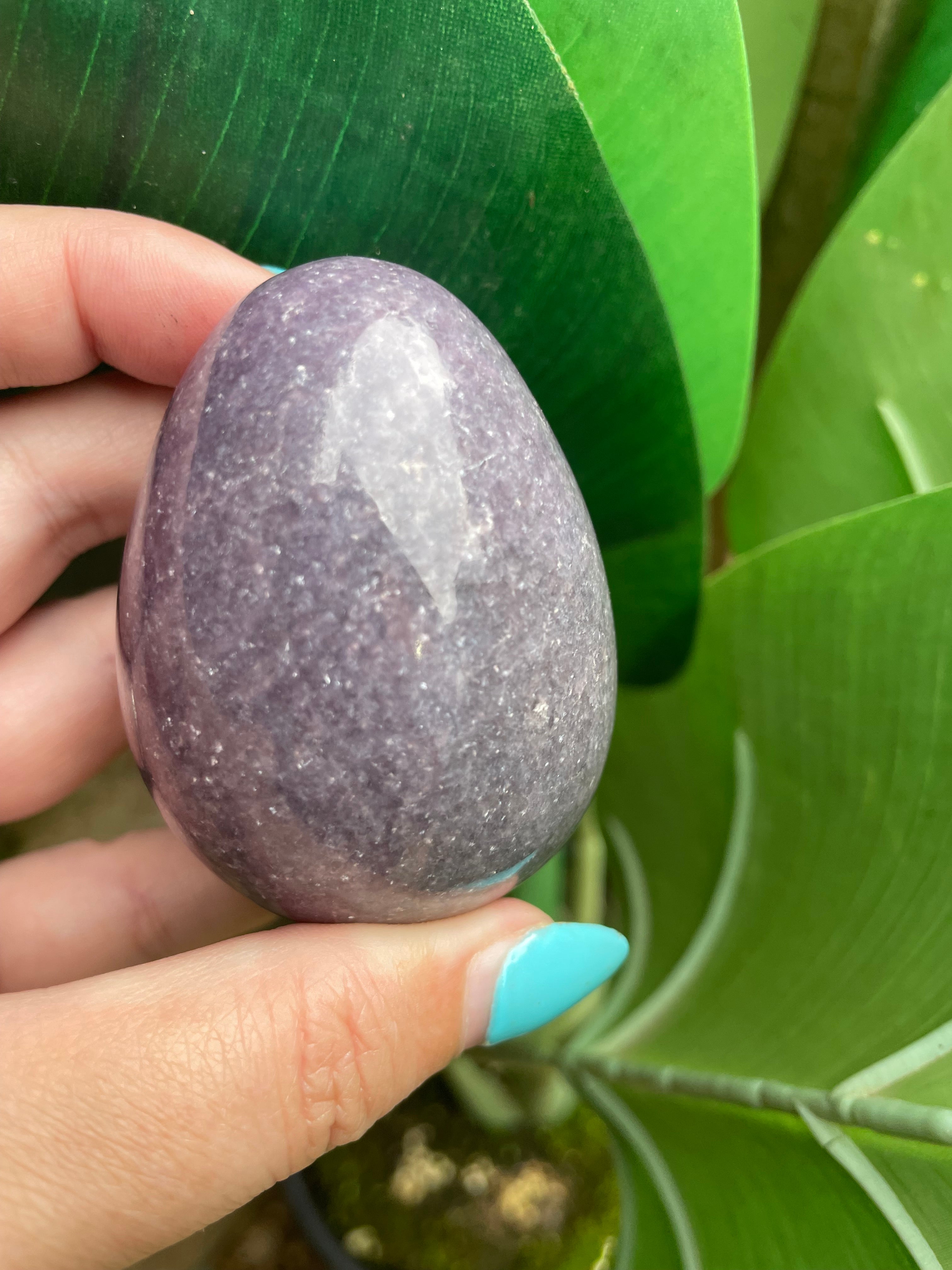 Lepidolite Egg