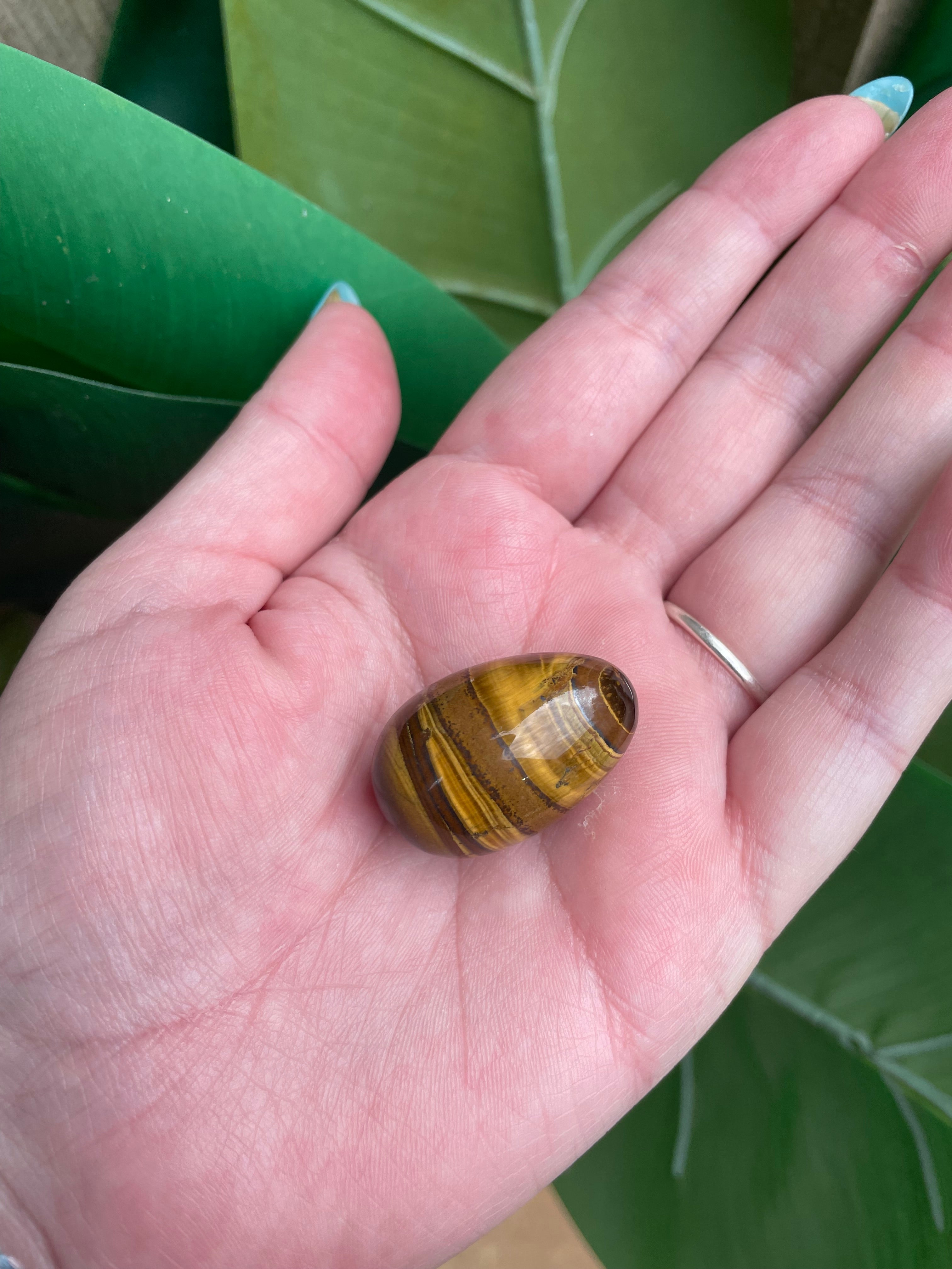 Tigers eye mini egg